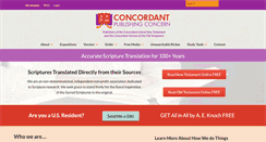 Desktop Screenshot of concordant.org