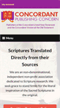 Mobile Screenshot of concordant.org